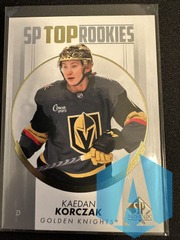 2022-23 SP Authentic Top Rookies Kaedan Korczak #TR-35 Vegas Golden Knights